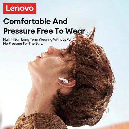 Lenovo LP40 Pro Wireless Bluetooth 5.0 Earbuds – HiFi Stereo Sound, Low Latency Gaming TWS Earphones with HD Call Mic & Charging Case