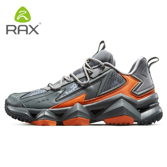 Rax Men's Waterproof Hiking Shoes Breathable Hiking Boots Outdoor Trekking Sports Sneakers Tactical Shoes