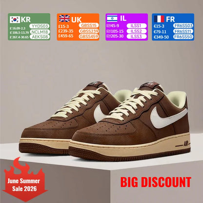 Ténis Nike Air Force 1 '07: antiderrapantes, resistentes, almofadados, clássicos, casuais e para skate FZ3592-259