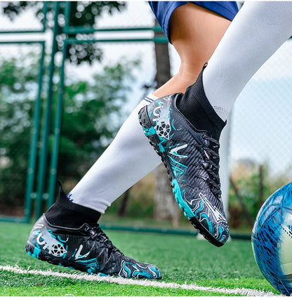 Novas Chuteiras de Futebol Profissionais para Homem, Antiderrapantes, Unissexo, Respiráveis, para Futsal e Desporto, Ultraleves, Drop Shipping