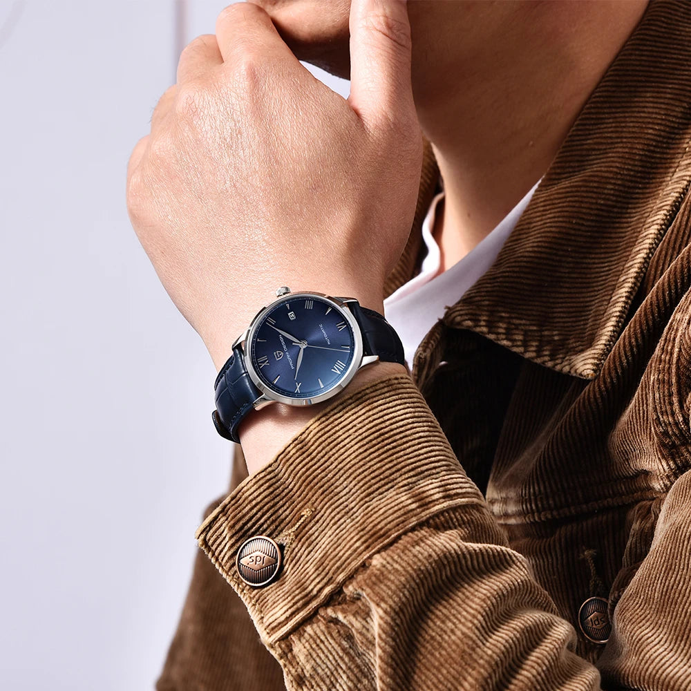 PAGANI DESIGN New NH35 Pilot Men's Mechanical Watch Top Brand Sapphire Glass Automatic Watch 100M Waterproof Stainless Steel Watch