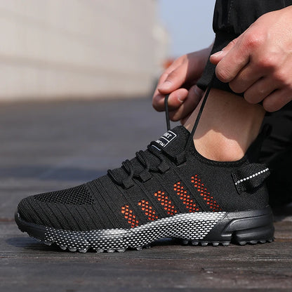 New Men's Breathable Casual Sports Shoes Summer Fashion Running Shoes 2025 Lightweight and Soft Casual Shoes Women's Sizes 36-46