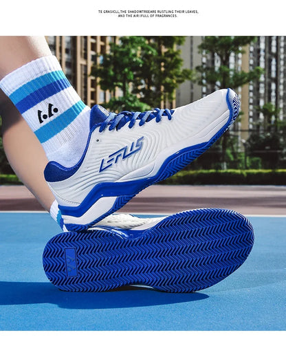 Paar ademende tafeltennisschoenen, sportschoenen, volleybalschoenen voor heren en dames, merk: Professional, badmintonsneakers
