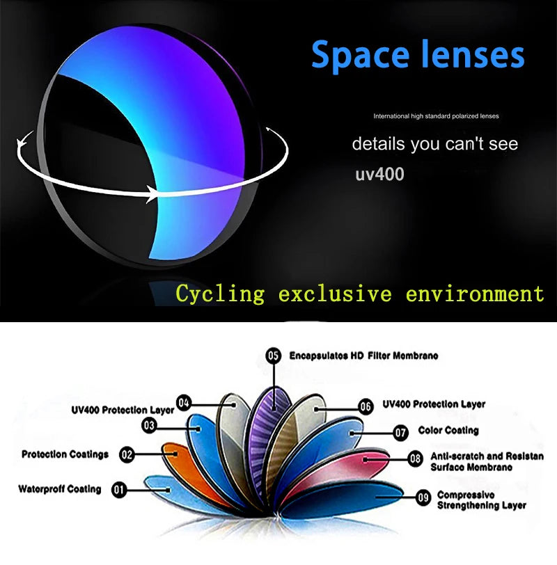 Giant Professional Grade Cycling Sunglasses - UV Protection, Anti-Glare, Impact Resistant, Outdoor Sports with case