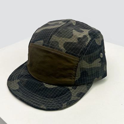 Unisex CAMO hurtigtørrende baseballkasketter med bogstavbroderi, solskærm, farveblokke, åndbare, personlige kasketter med skygge, alsidige ind