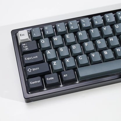 KBDiy 174 tasti/set keycap PBT GMK Apollo double shot minimalisti profilo ISO Cherry per tastiera meccanica da gaming compatibile MX