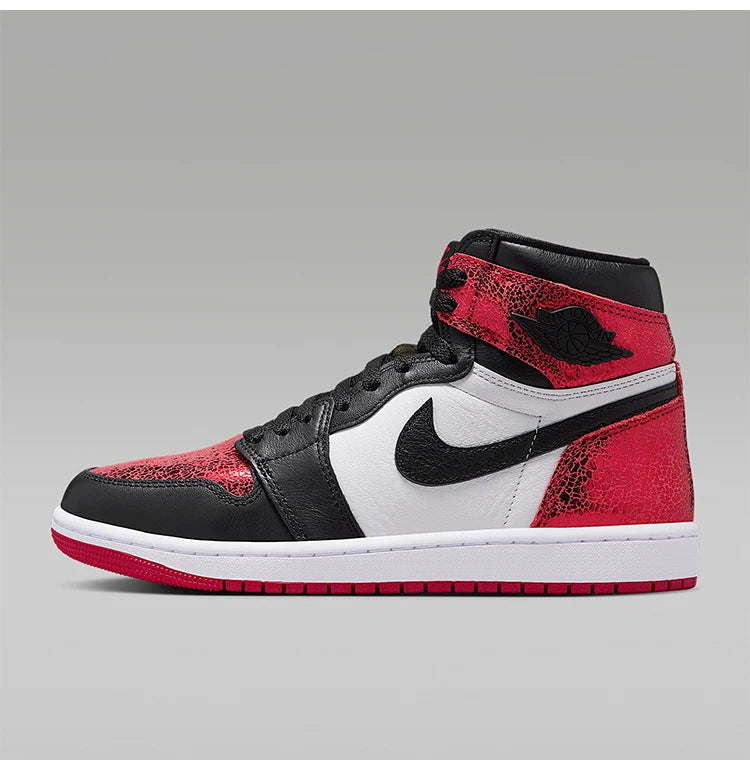 Ténis de basquetebol clássicos de cano alto para mulher Nike JORDAN genuínos FD2596-602