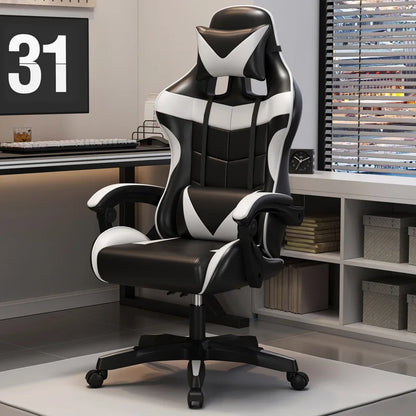 Comfortable Modern Office Chair Ergonomic Rotatable Nordic Breathability Gaming Chair Elastic Durable Gaming Chair Furniture