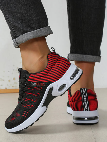 Sapatilhas de Homem Fashion Super Respiráveis com Atacadores para Corrida - Antiderrapantes, duradouras e com conforto almofadado - Sapatilhas de Moda para Homem
