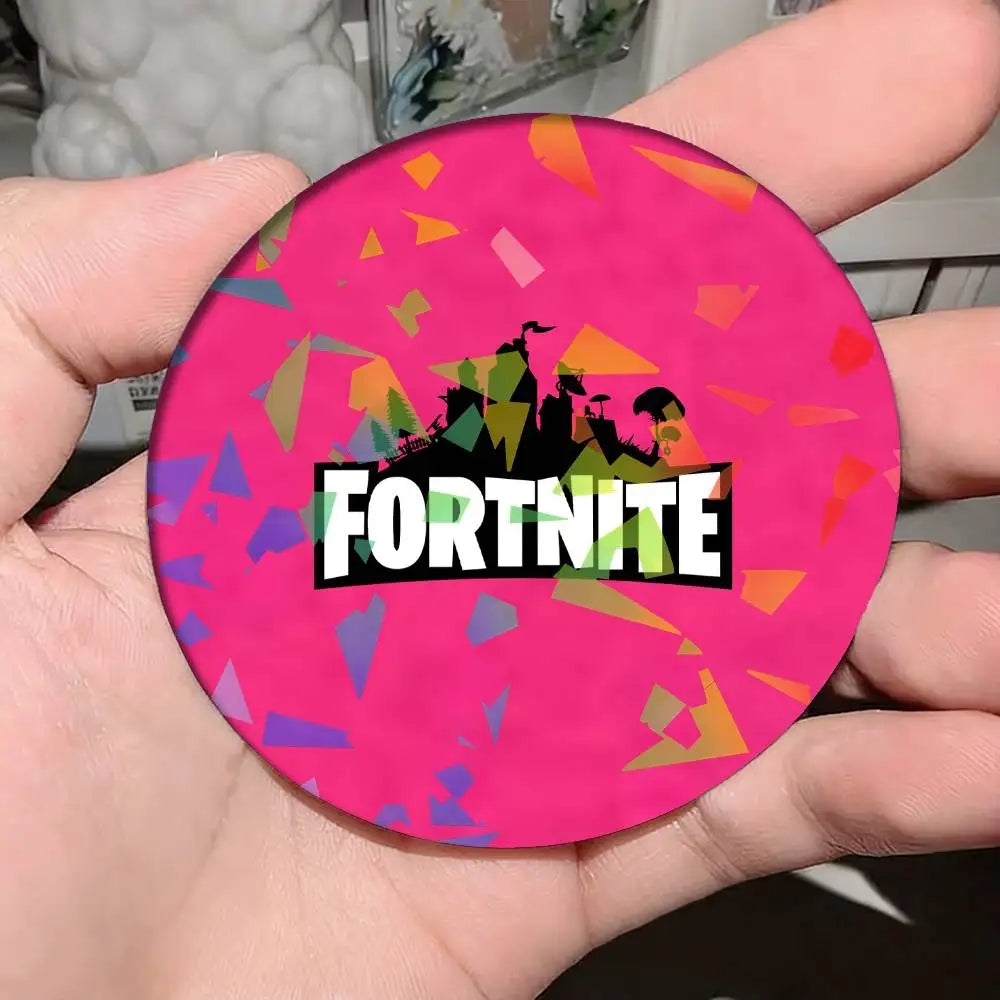 Game F-Fortnite Logo Printing For Laser Badges Pin On Backpack Clothes Hat Brooch Decoration Art Gifts