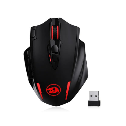 Redragon M913 Wireless Gaming Mouse, 16000 DPI RGB Gaming Mouse, Dual Mode Wired & 2.4GHz Wireless Gaming Mouse with 16 Programmable Buttons