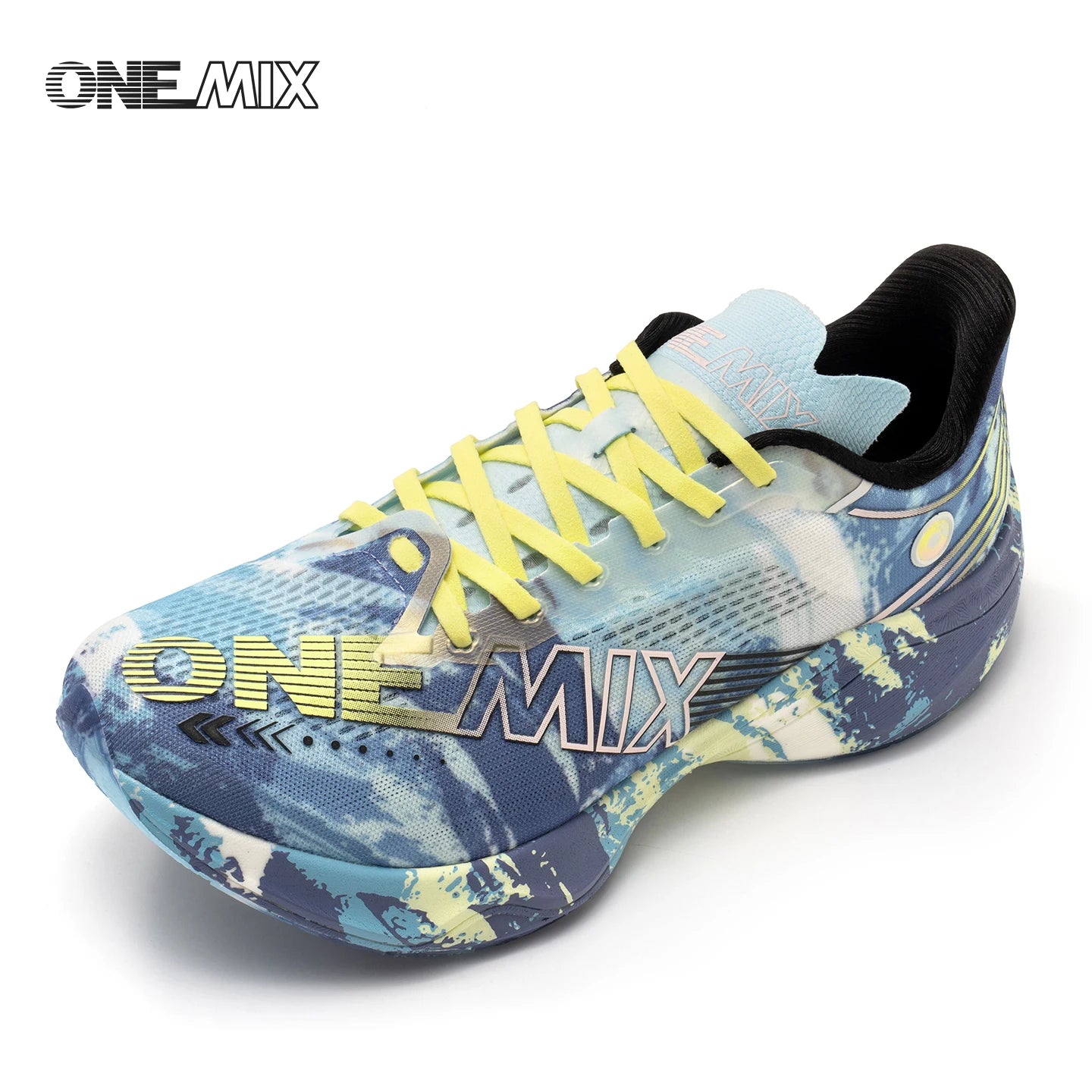 ONEMIX-Nylon Carbon Board Marathon Running Racing Shoes, Professional Stable Support, Shock-relief, Ultra-light Rebound Sneaker