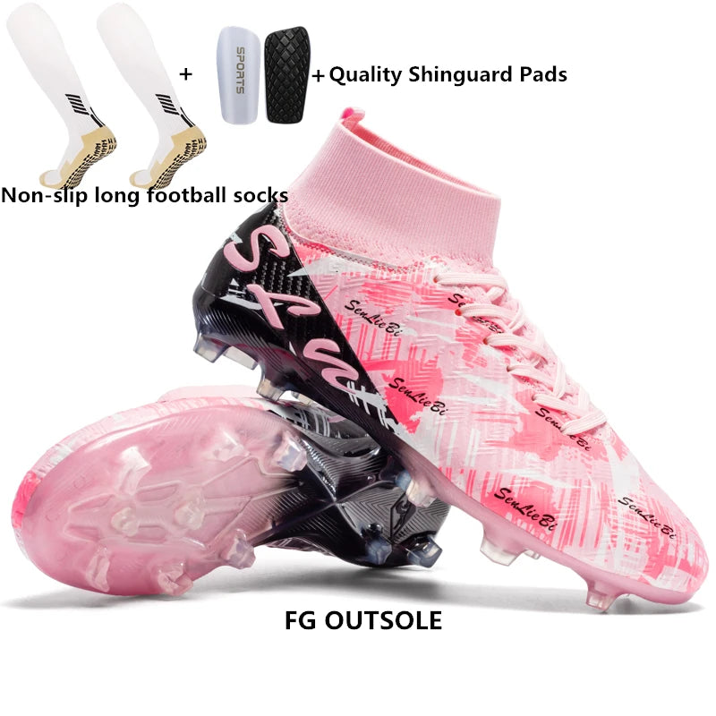 Maat 34-46 Heren FG/TF voetbalschoenen Futsal Professioneel Unisex Kindervoetbalschoenen Training Outdoor Jongensvoetbalschoenen Sneakers