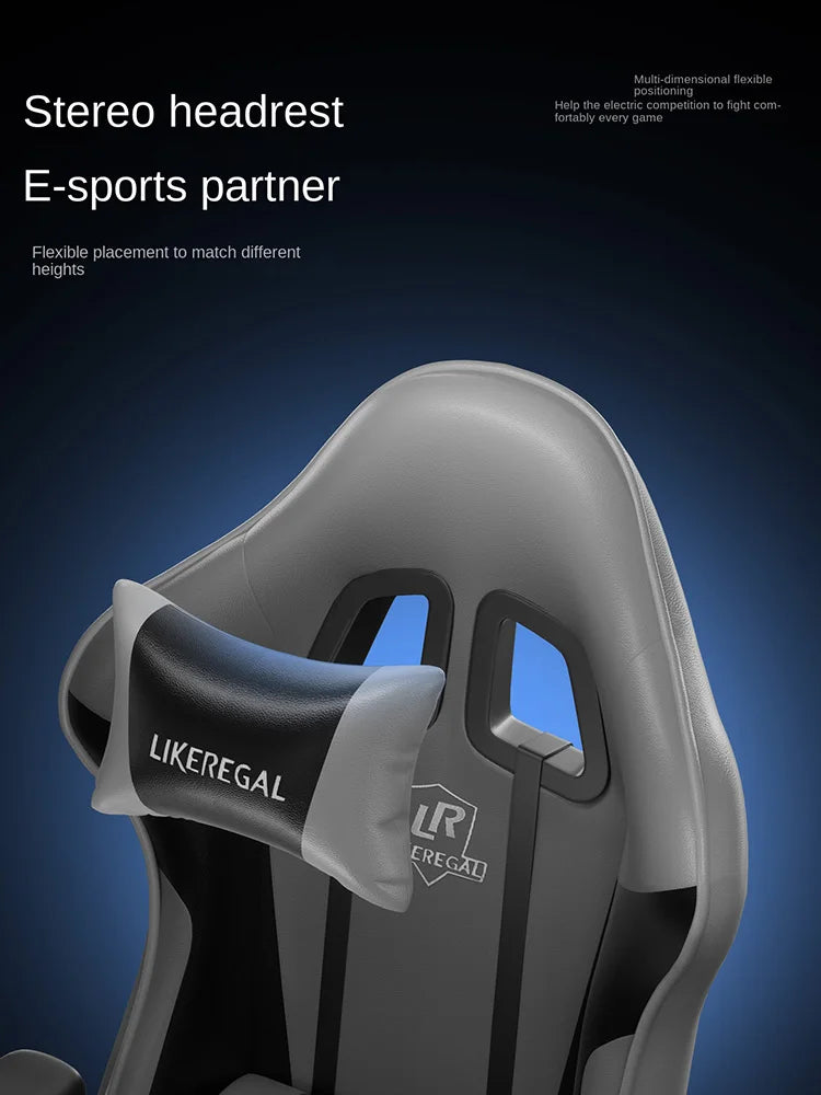 New Gaming Chair 9D Mechanical Dynamic Armrests 3D Lumbar Support Wide Seat Ergonomic Chair Gaming  Live Streaming  Swivel Chair
