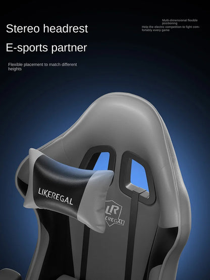 New Gaming Chair 9D Mechanical Dynamic Armrests 3D Lumbar Support Wide Seat Ergonomic Chair Gaming  Live Streaming  Swivel Chair