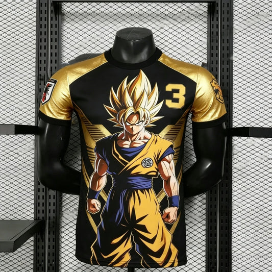 T-shirt Dragon Ball Z Nova Coleção Verão 2026, Jersey de Futebol para Homem, T-shirt Casual de Moda para Mulher, Respirável, Estampado 3D, Manga Curta