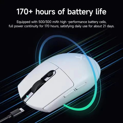 Mouse da gaming wireless MCHOSE G3 V2 Pro Tri-Mode Bluetooth 800mAh ricaricabile, leggero, con ergonomia personalizzata per esports