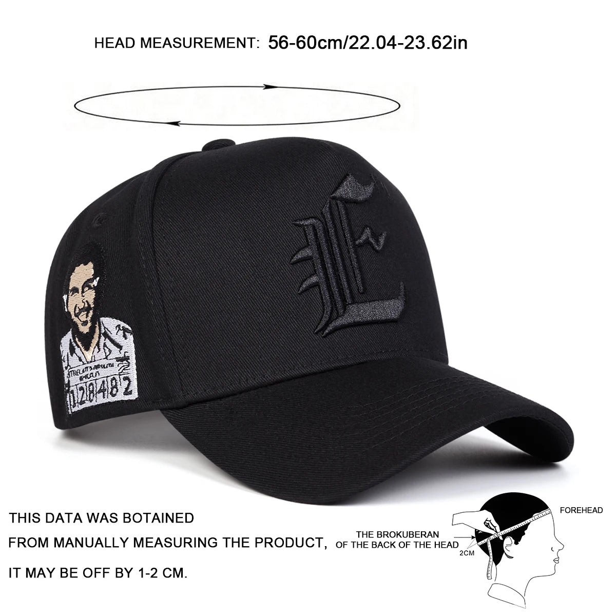 Unisex-Baseballkappen mit „E“-Stickerei – Frühjahr/Herbst – Outdoor – verstellbar – Freizeitmützen – Sonnenschutzmütze – Sportmütze