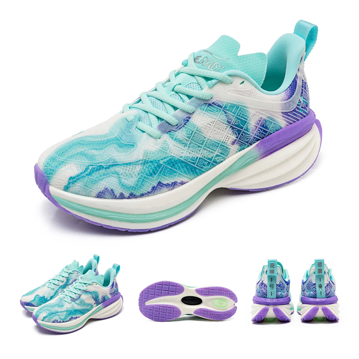 Zapatillas deportivas ONEMIX: nuevas zapatillas de running para hombre con amortiguación, antideslizantes, transpirables y ligeras; zapatillas deportivas para mujer para actividades al aire libre