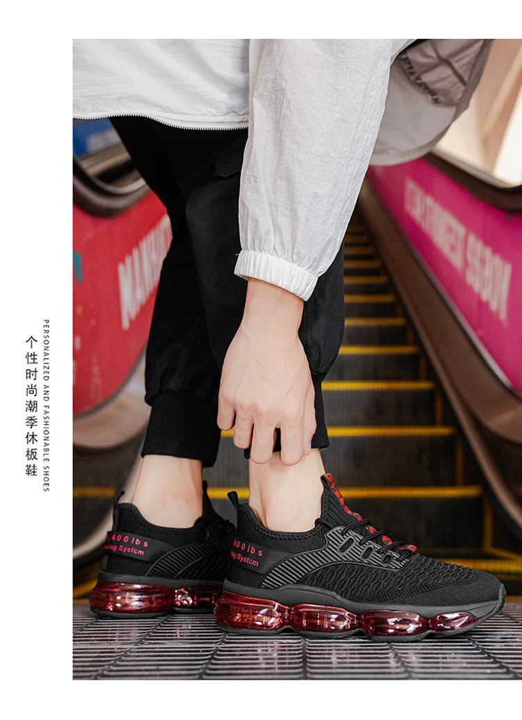 Luxuriöse Herren-Sneaker, lässige, atmungsaktive Trainingsschuhe, Rennschuhe, modische Slipper, Laufschuhe für Herren, Tenis