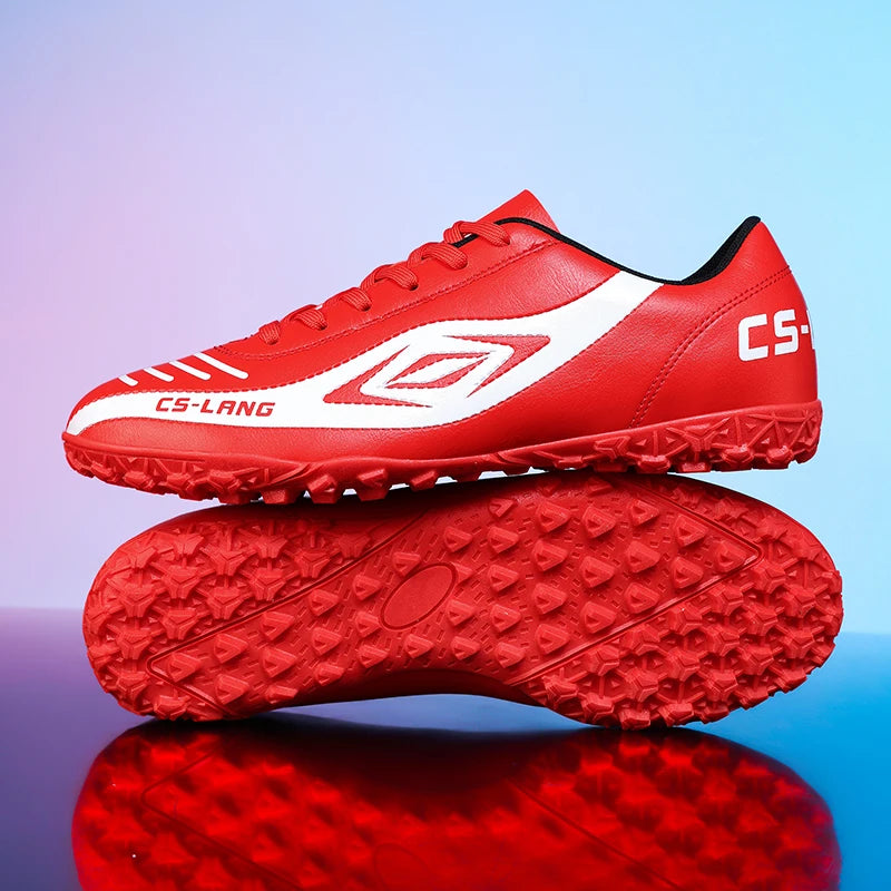 New Men’s Football Boots Grass Cleats Soccer Shoes Match Adult Indoor Ultralight Non-Slip Boys Futsal Sport Turf Comfortable