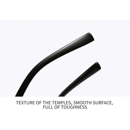 Retro UV400 Protection Rimless Rectangle Sunglasses Y2K Shades Frameless Sun Glasses for Women & Men
