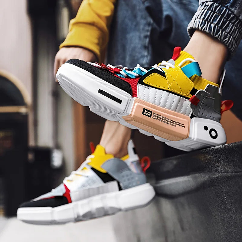 Shoes Men Sneakers Male Casual Men's Shoes Tennis Luxury Shoes Trainer Race Breathable Shoes Fashion Loafers Running Shoes for Men