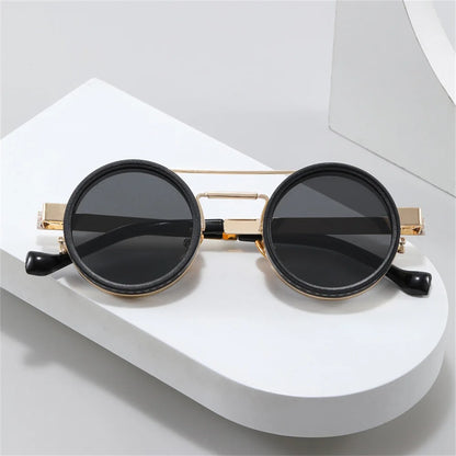 KLASSNUM Adjustable Sunglasses Men Nd Filter Glasses ND9 Speed Dimming Sun Glasses Round Polarized Fishing Driving Eyewear 2026