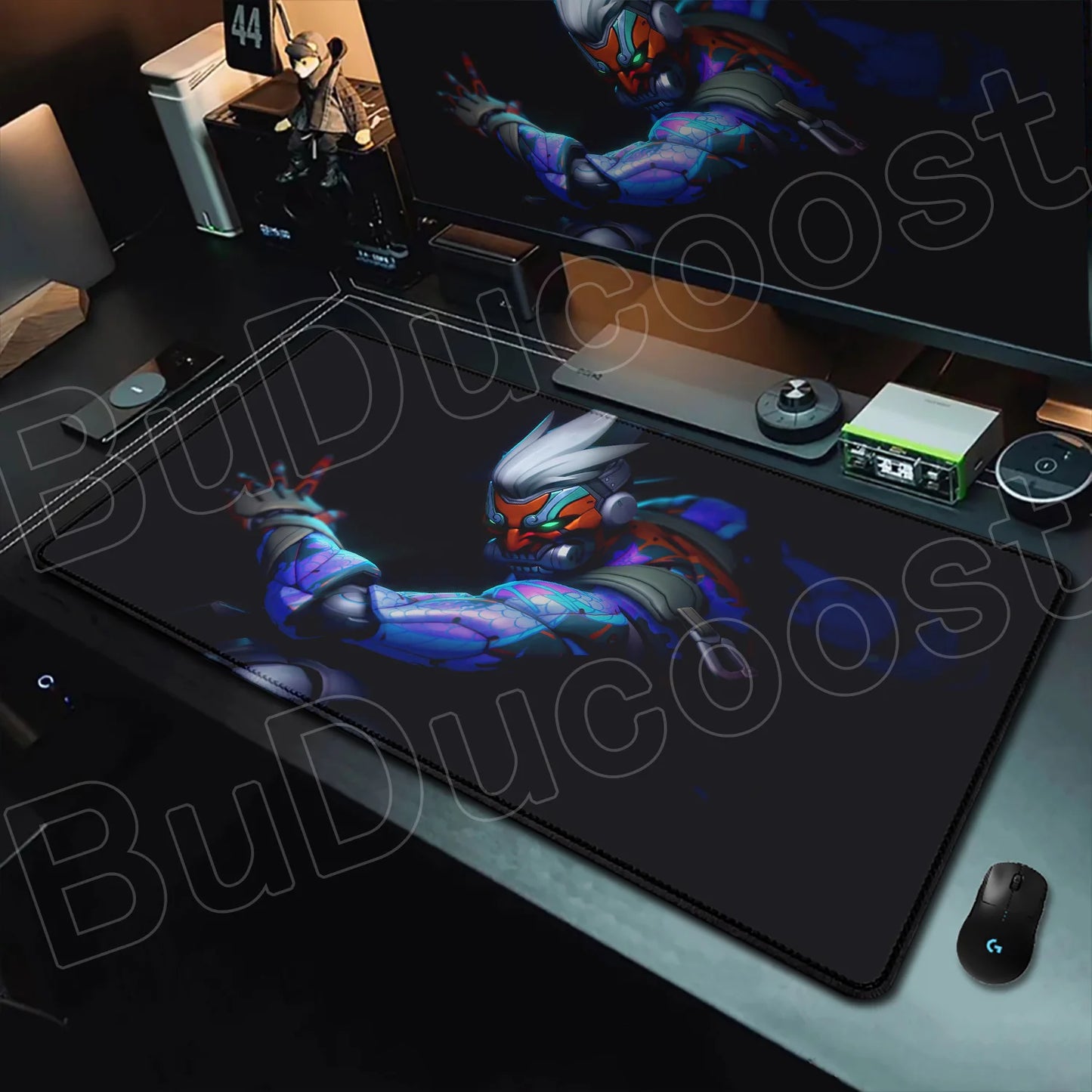 Overwatch Gaming Anime Girl Large XXL Mouse Pad HD Printing Computer Keyboard Mats Laptop Office Rubber Soft Desk Rug 900x400 mm