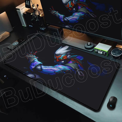 Overwatch Gaming Anime Girl Large XXL Mouse Pad HD Printing Computer Keyboard Mats Laptop Office Rubber Soft Desk Rug 900x400 mm