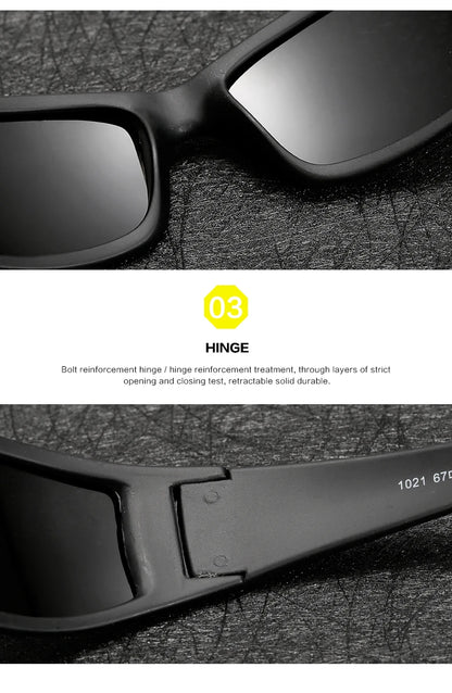 Fashion Polarization Sunglasses Night Vision Glasses Men Women Outdoor Sports Fishing Driving Sun Glasses UV400 Goggles