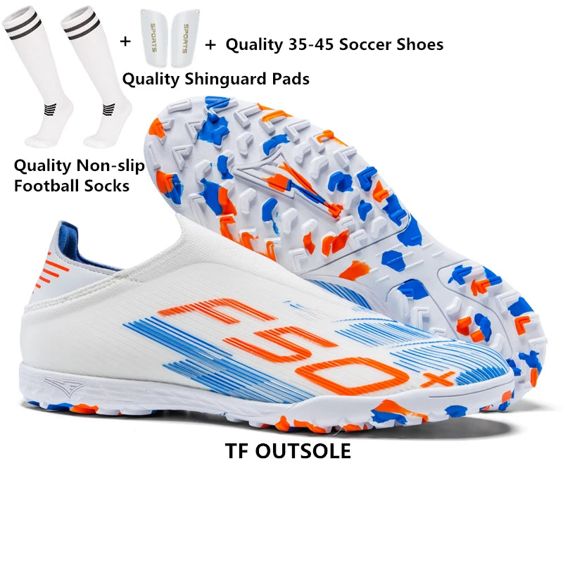 Size 35-45 Men FG/TF Football Boots Futsal Professional Unisex Boys Soccer Shoes Football Shoes Sneakers