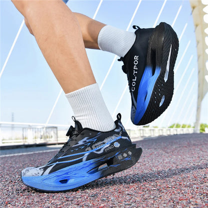Zapatillas deportivas unisex nuevas con suela suave, amortiguación, diseño ligero y antideslizante, para entrenamiento profesional, cómodas, duraderas y casuales