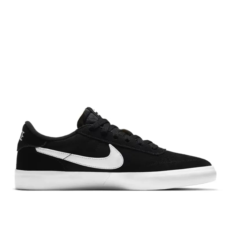 Nike SB Heritage Vulc in Black and White Minimalist and stylish everyday sneakers Breathable casual skate shoesCD5010-003