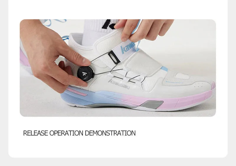 Sapatos de badminton profissionais Kawasaki King Series 2.0 para homem e mulher, antitorção, desportivos, sapatos de ténis originais para homem, ténis A3311