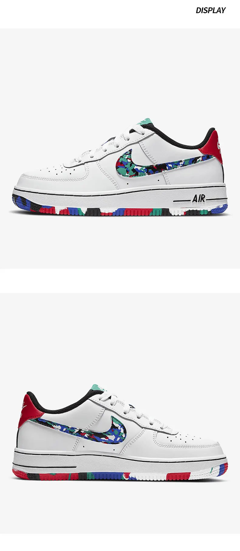 Nike eredeti AF1 Air Force One szezonális új női alacsony szárú szabadidőcipő CU4632-100