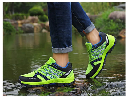 Scarpe da trekking da uomo Brand in mesh traspirante, scarpe da viaggio outdoor impermeabili per caccia e pesca, scarpe sportive da montagna, fuoristrada e riding