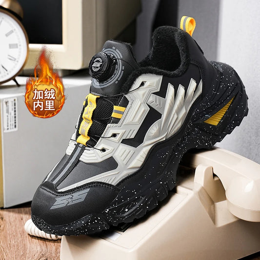 Men's Boots 2025 New Winter Slippers Warm Men Shoes Waterproof Non-Slip Plush Sneakers Male Tennis Shoes Boots Men Sneakers Winter