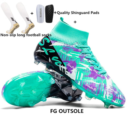 Maat 34-46 Heren FG/TF voetbalschoenen Futsal Professioneel Unisex Kindervoetbalschoenen Training Outdoor Jongensvoetbalschoenen Sneakers