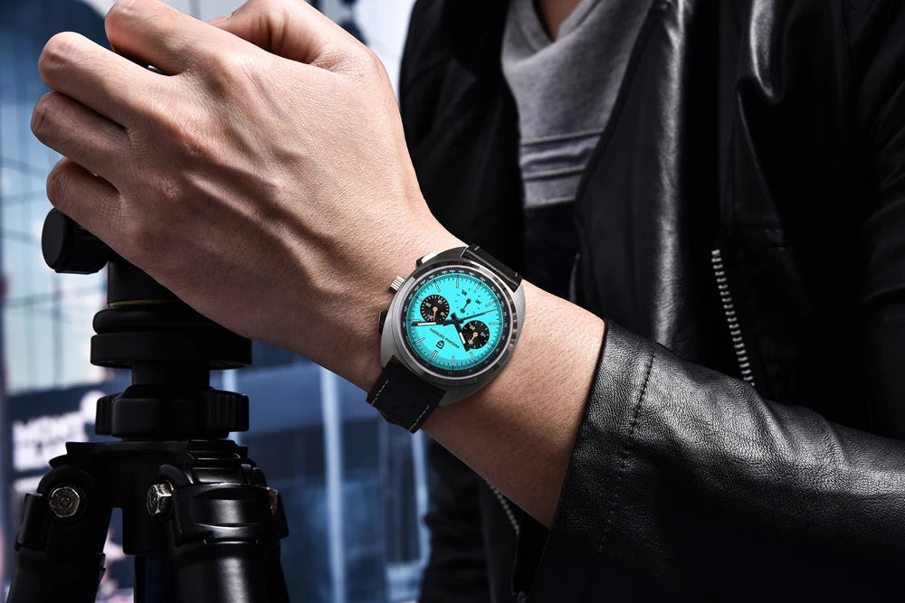 PAGANI DESIGN 2026 NEW Turtle Back Chronograph 1782 Watch for Man Fashion Men's Quartz Watch Luminous relogios masculino