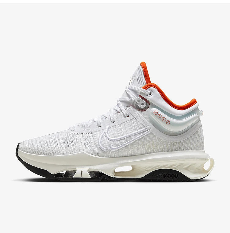 Ténis de basquetebol Nike genuínos para homem, com amortecimento e respirabilidade, de cano médio, modelo DJ9432-500