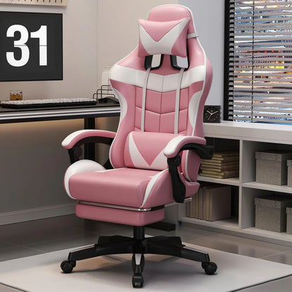 Comfortable Modern Office Chair Ergonomic Rotatable Nordic Breathability Gaming Chair Elastic Durable Gaming Chair Furniture