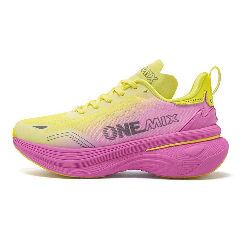 Scarpe da jogging e running ONEMIX Bumper Max unisex, sneaker leggere da strada resistenti all’usura, scarpe sportive fashion per il fitness