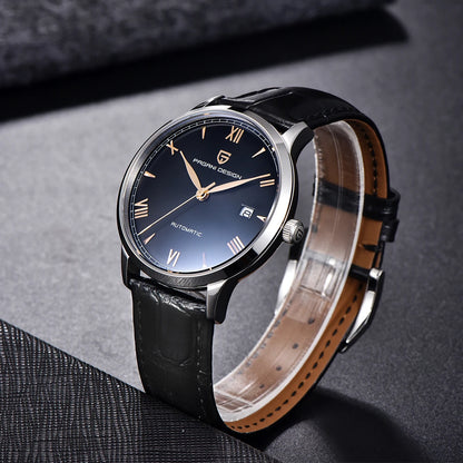 PAGANI DESIGN New NH35 Pilot Men's Mechanical Watch Top Brand Sapphire Glass Automatic Watch 100M Waterproof Stainless Steel Watch