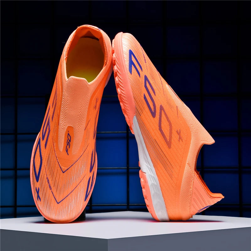 Nuove scarpe da calcio da uomo con tacchetti per erba, comode scarpe da futsal per turf, scarpe sportive ultraleggere FG antiscivolo indoor per adulti