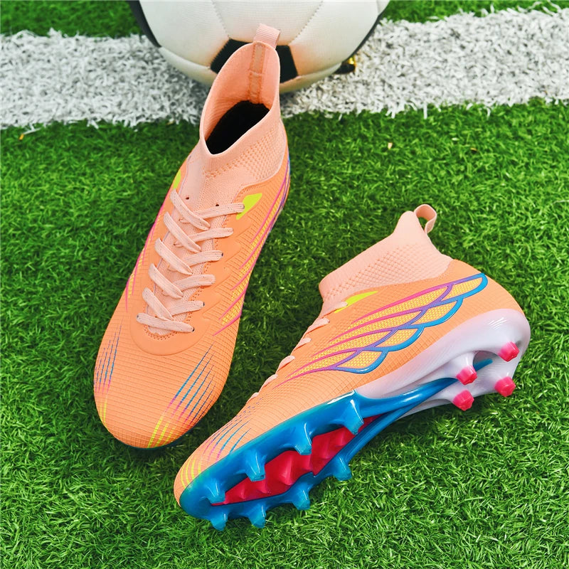 Professional Football Boots Men Outdoor Sports Sneakers Soccer Shoes Adult Society Football Cleat Ultralight Training Soccer