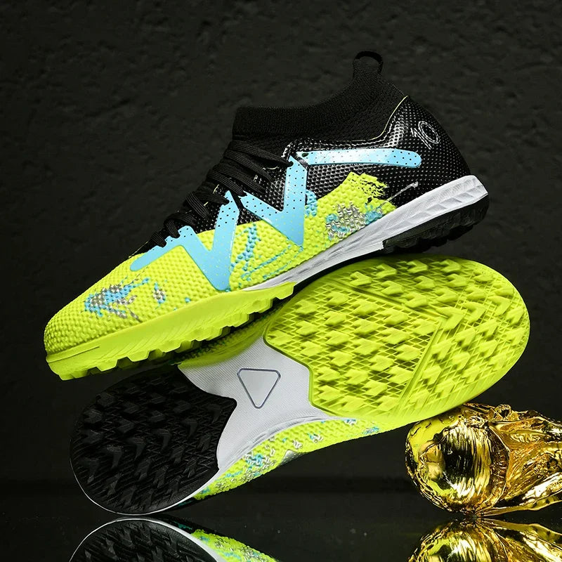 Nuove scarpe da calcio da uomo Society, tacchetti professionali, scarpe da calcio indoor, scarpini veloci da campo, sneaker da ragazzo originali per allenamento