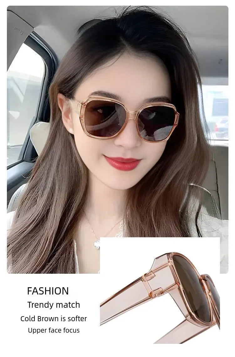 Fashion Round Polarized Sunglasses Cover Over Myopia Prescription Glasses Portable Men Women Vintage Fishing Driving Eyewear