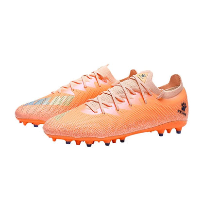 Chuteiras de Futebol Profissionais Kelme para Adulto TF, Chuteiras de Treino Juvenil MG Antiderrapantes para Jogo de Futebol