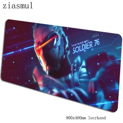 Overwatch mouse pad 90x40cm mousepads Aesthetic gaming mousepad gamer Gorgeous personalized mouse pads keyboard PC pad
